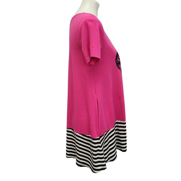 Hand Printed Upcycled Womens Small Real Woman Is Whatever She Wants to Be Shirt - Picture 3 of 5